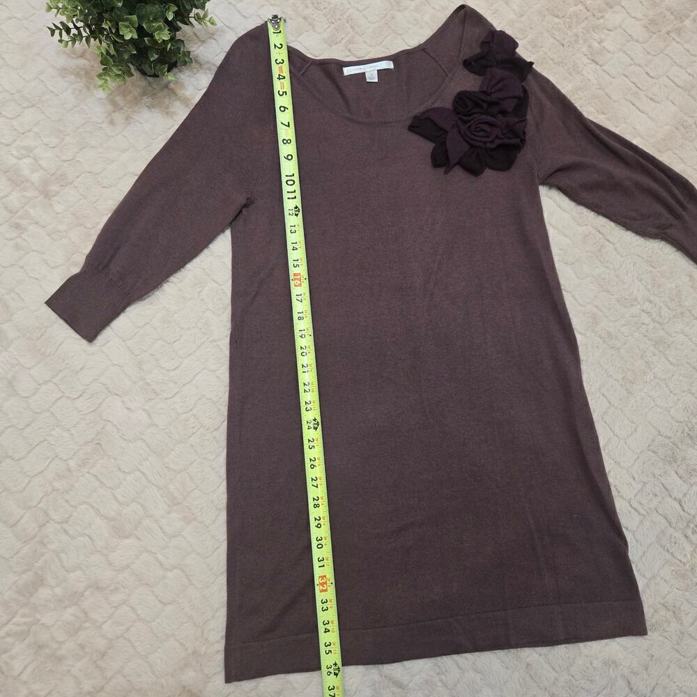 LC Lauren Conrad Huckleberry Plum Purple Dress, Size Medium - Picture 4 of 9